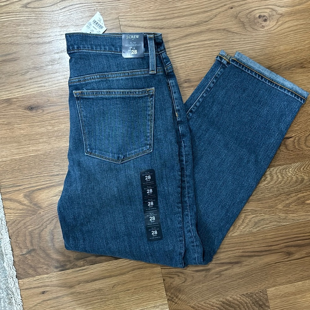 J Crew NWT Slim Boyfriend